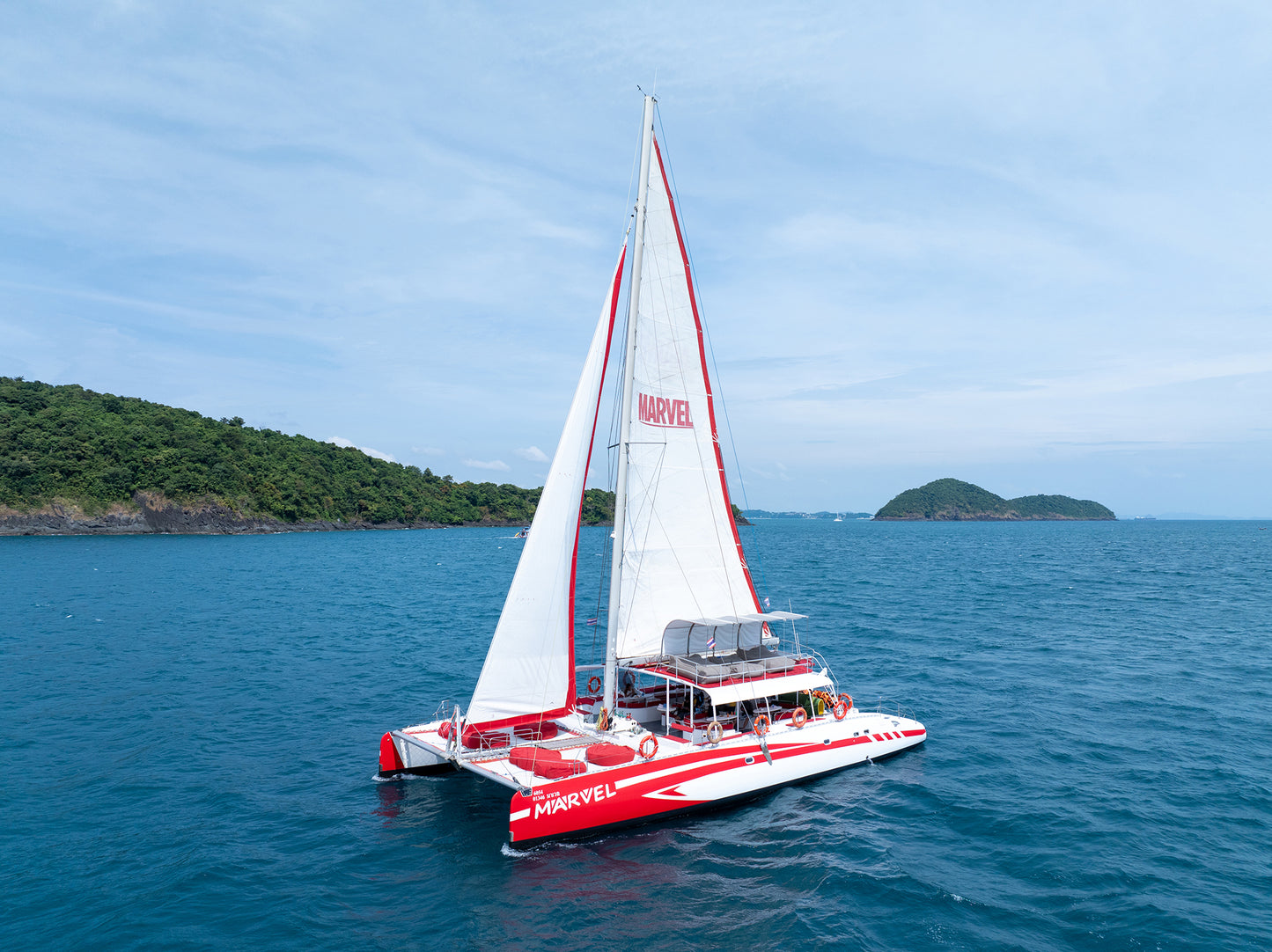Phuket Luxury Catamaran Day Tour to Racha + Coral Islands