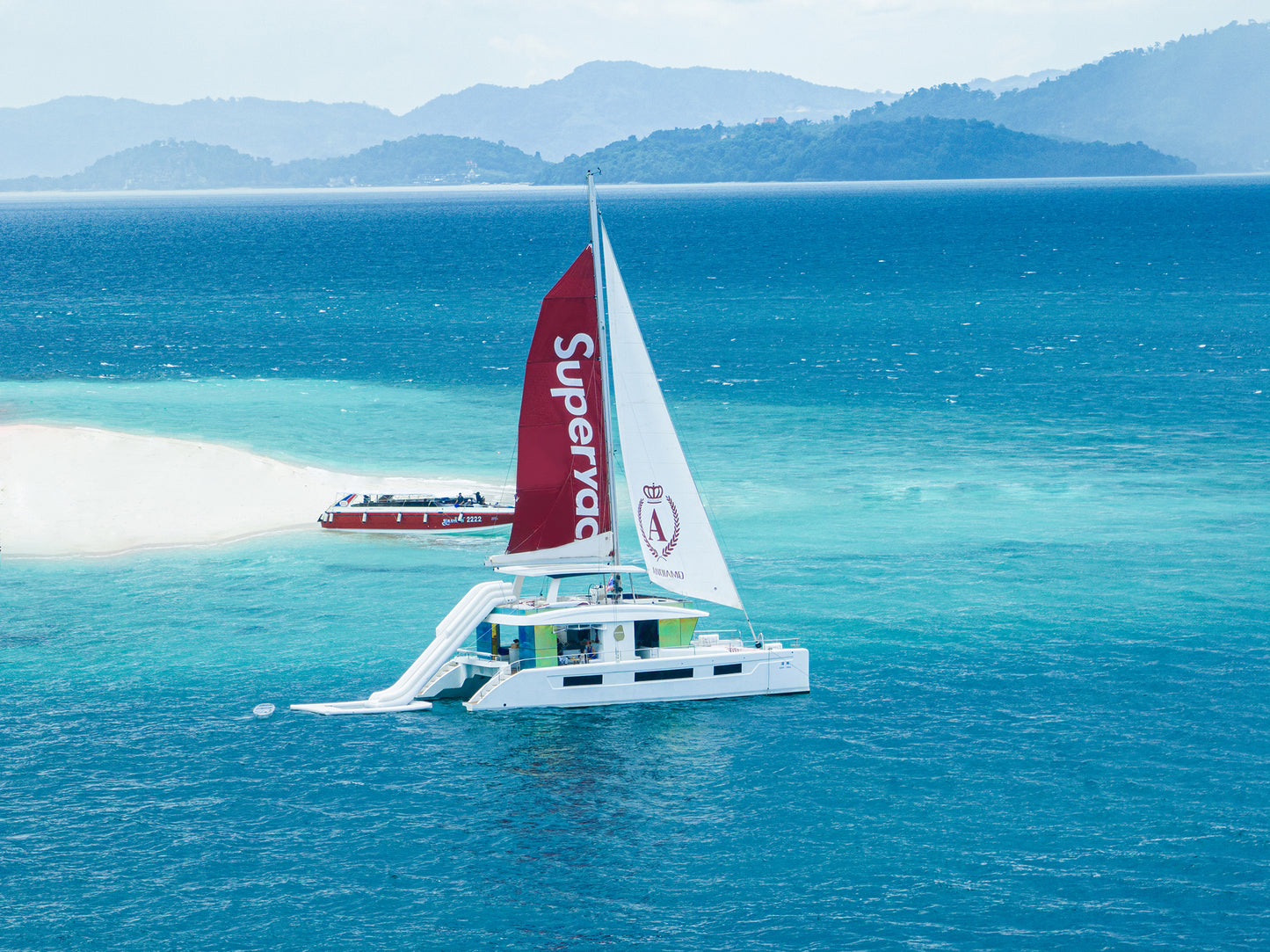Phuket Luxury Catamaran Day Tour to Racha + Coral Islands