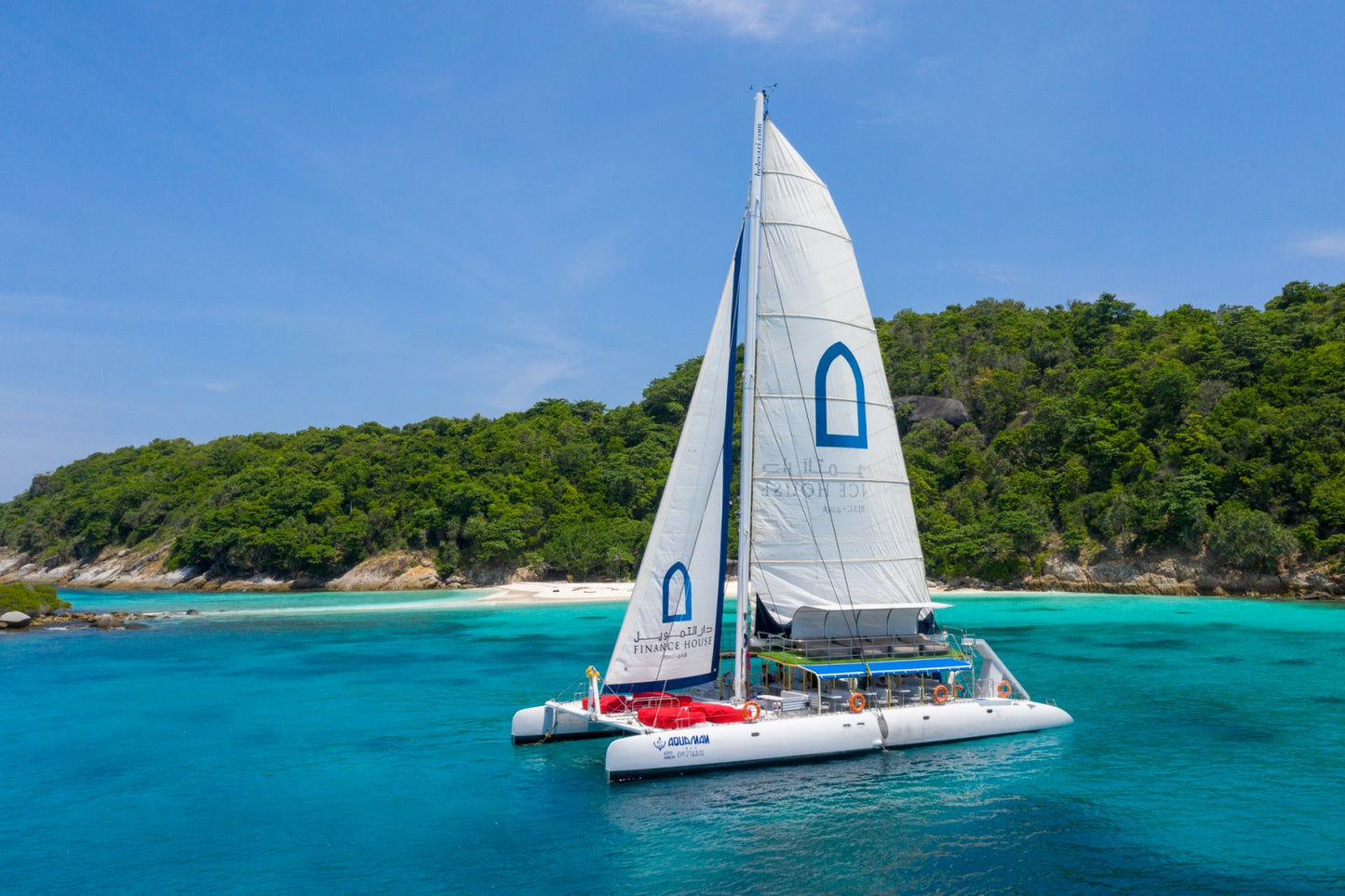 Phuket Luxury Catamaran Day Tour to Racha + Coral Islands