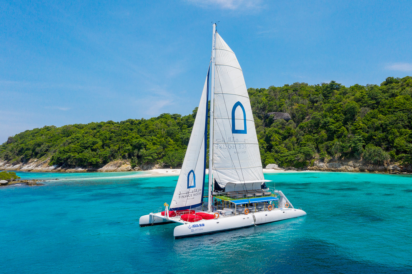 Phuket Luxury Catamaran Day Tour to Racha + Coral Islands